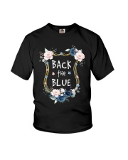 Back the blue Youth T-Shirt tile