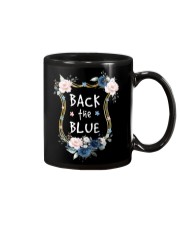 Back the blue Mug tile