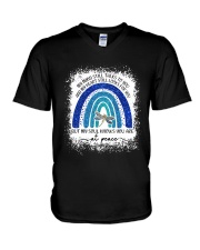My Mind Still Talks To You V-Neck T-Shirt tile