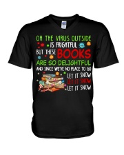 Let It Snow V-Neck T-Shirt tile