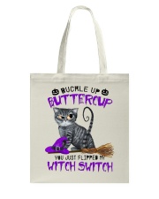 Back up buttercup Tote Bag tile