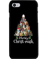 Meowy Christ-mask Phone Case tile