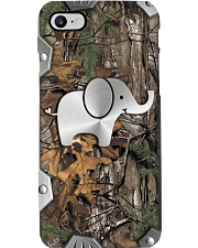 Elephant Metal Pattern Print Phone Case i-phone-8-case