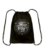 Into the garden I go Drawstring Bag tile