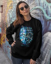 If your path demands you walk Crewneck Sweatshirt lifestyle-unisex-sweatshirt-front-3