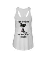 Day drinking Ladies Flowy Tank tile
