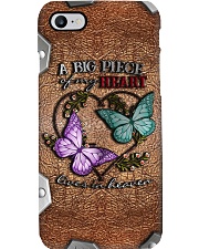 A Big Piece Of My Heart Metal Pattern Print Phone Case i-phone-8-case