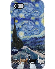 Cats cross the road art Phone Case i-phone-8-case