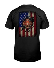 Logo flag Independence day Classic T-Shirt back