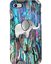 Elephant Metal Pattern Print Phone Case i-phone-8-case