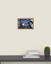 Bernese Mountain Dog Starry Night Dog lovers 17x11 Poster poster-landscape-17x11-lifestyle-08