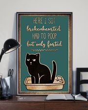 Here I sit brokenhearted 11x17 Poster lifestyle-poster-2