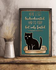 Here I sit brokenhearted 11x17 Poster lifestyle-poster-3