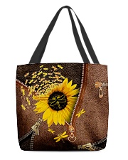 Dragonfly Leather pattern print All-over Tote back