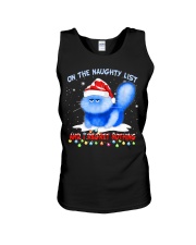 On The Naughty List Unisex Tank tile