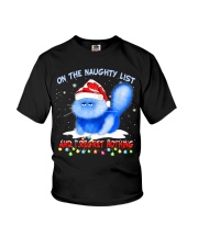 On The Naughty List Youth T-Shirt tile