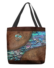 Dragon Leather Pattern Print All-over Tote back