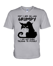I am so grumpy V-Neck T-Shirt tile