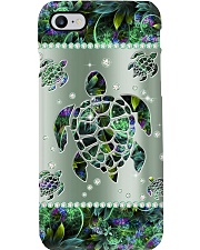 Turtle Metal Pattern Print Phone Case i-phone-8-case