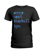 Sorry can't Ladies T-Shirt tile