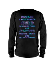 Beware I ride horse Long Sleeve Tee tile