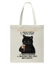My Four Moods Tote Bag tile