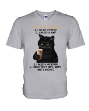 My Four Moods V-Neck T-Shirt tile
