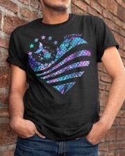 Mermaid heart Classic T-Shirt apparel-classic-tshirt-lifestyle-26