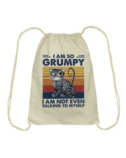 I am so grumpy Drawstring Bag tile