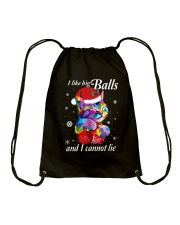 I Like Big Balls Drawstring Bag tile