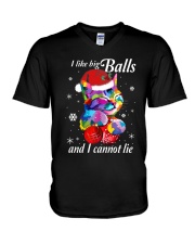 I Like Big Balls V-Neck T-Shirt tile
