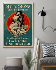 My demons tried to drown me 11x17 Poster lifestyle-poster-1