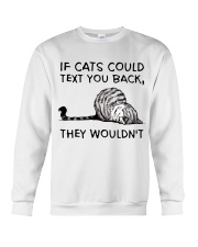 If cats could text you back Crewneck Sweatshirt tile