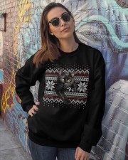 Ugly Sweater Crewneck Sweatshirt lifestyle-unisex-sweatshirt-front-3