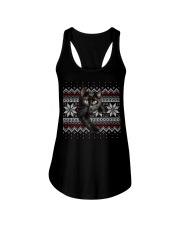 Ugly Sweater Ladies Flowy Tank tile