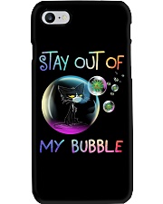 Stay out of my bubble Phone Case tile
