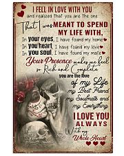 I fell in love with you 11x17 Poster front