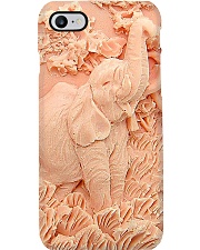 Elephant silicon mold pattern print Phone Case i-phone-8-case