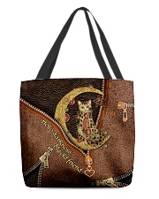Moon and cat All-over Tote front