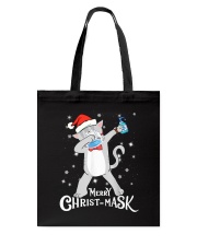 Merry Christmask Tote Bag tile