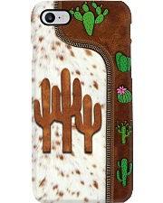Cactus Leather Pattern Print Phone Case i-phone-8-case