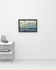 My mind still talks to you 17x11 Poster poster-landscape-17x11-lifestyle-04