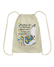 AUTISM AWARENESS Drawstring Bag tile