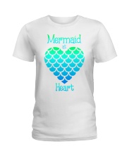 Mermaid at heart Ladies T-Shirt tile