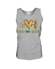 Peace love Cactus Sunflower Serape Unisex Tank tile