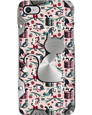 Meowy Christmas Metal printed phone case Phone Case i-phone-8-case