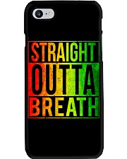 Straight outta breath Phone Case tile