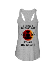 Inhale the good Ladies Flowy Tank tile