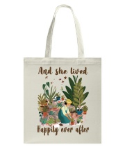 And she lived happily ever after Tote Bag tile