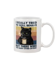 I really tried to well behave Mug tile